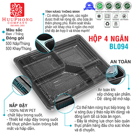 Hộp 4 Ngăn