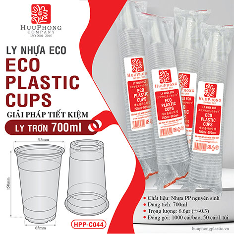 LY TRƠN 700ml (ĐỦ) - ECO