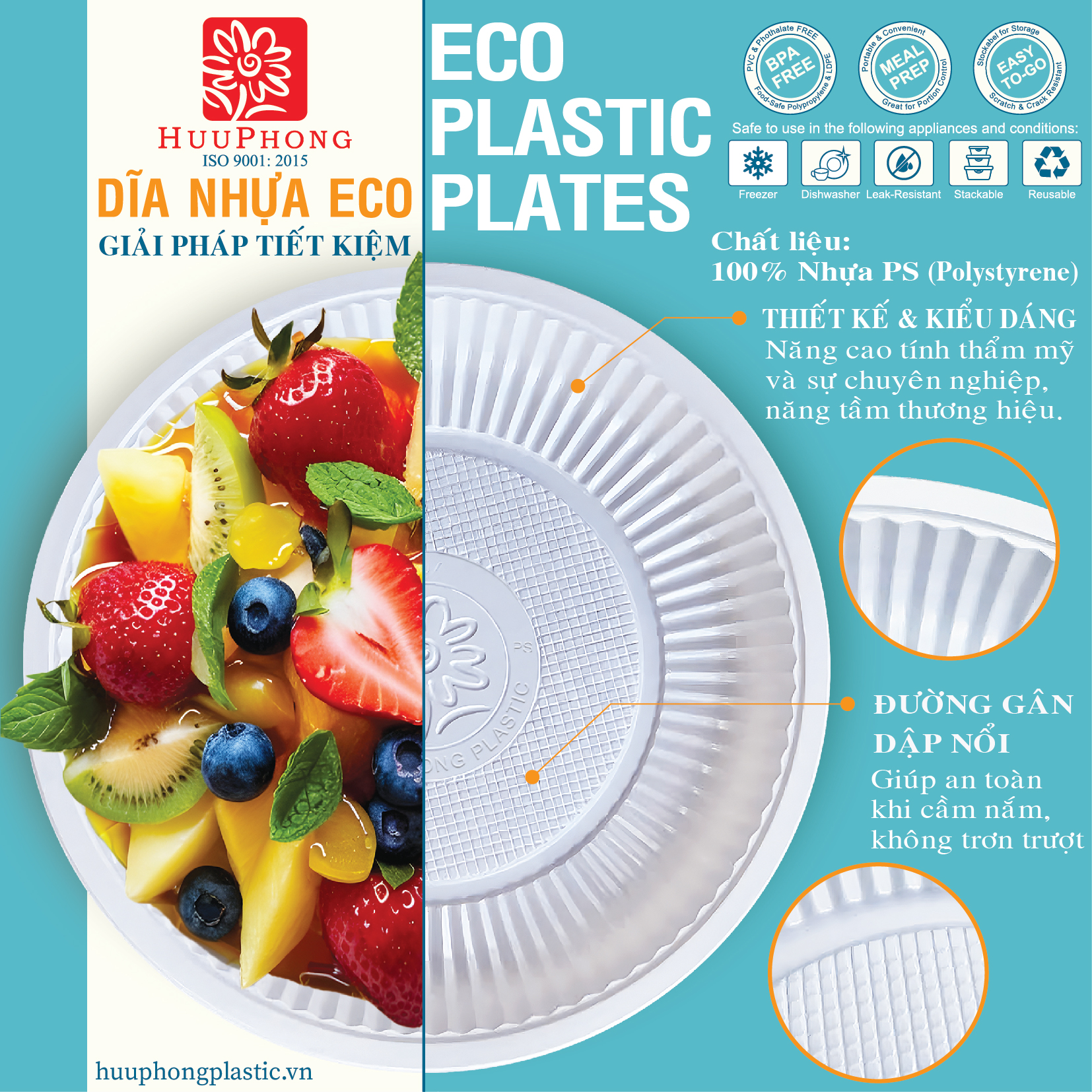 Dĩa Nhựa ECO